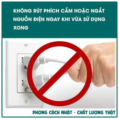 Lưu ý khi sử dụng bếp từ 2